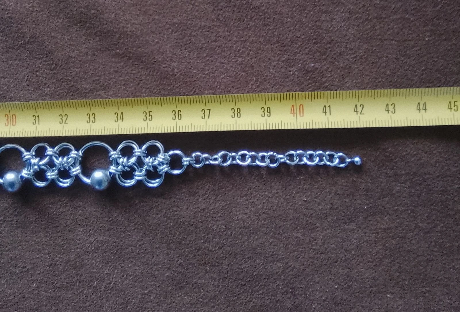 Uniseks Japanse chainmail choker ketting – photo 6